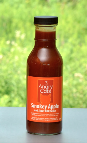 3 Angry Cats- Smokey Apple & Stout BBQ Sauce