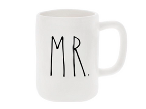 Farmhouse Modern Ceramic Mug, Mr.
