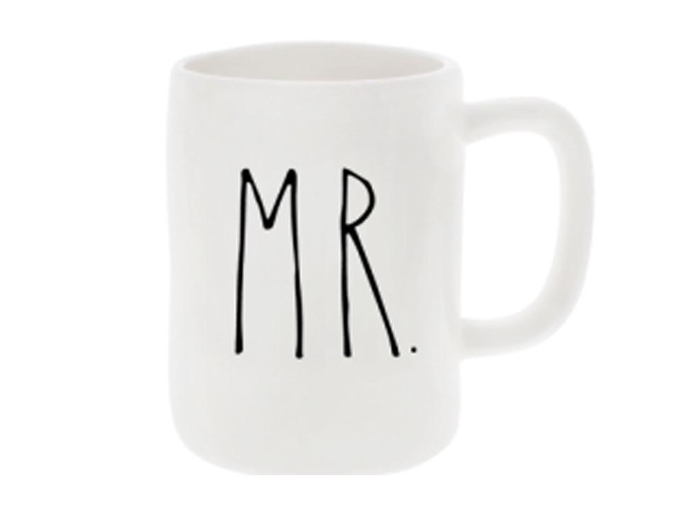 Farmhouse Modern Ceramic Mug, Mr.