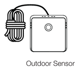 Wi-Fi Thermostat Outdoor temperature sensor