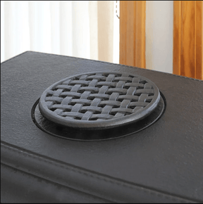 Cast Iron Lattice Trivet Round