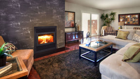 RSF: Focus SBR Fireplace w/Black Single Door