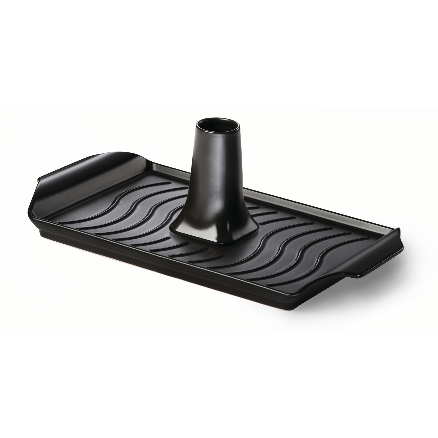 Clearance Item: Ceramic Roasting Pan and Beer Can Chicken Roaster Set