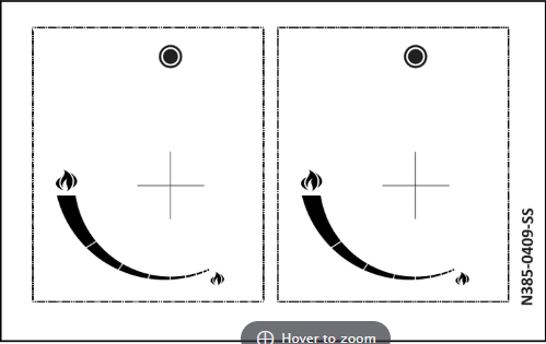LABEL, DECALS SD BRN SML, SS CONT PANEL