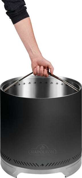 Timberwolf® Smokeless Fire Pit - 18-inch, Matte Black