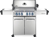 Prestige® 500 Propane Gas Grill with Infrared Side and Rear Burners, Stainless Steel