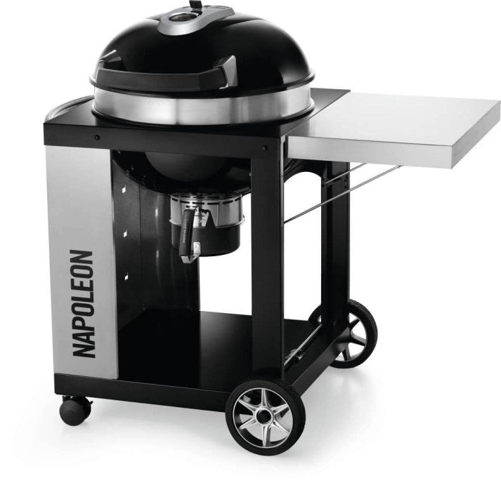 PRO CART Charcoal Kettle Grill, Black