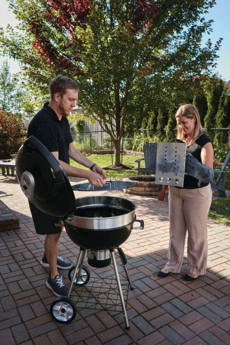 Napoleon charcoal outlet grill