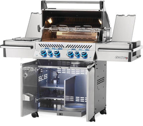 Prestige PRO™ 500 Natural Gas Grill with Infrared Rear and Side Burners, Stainless Steel