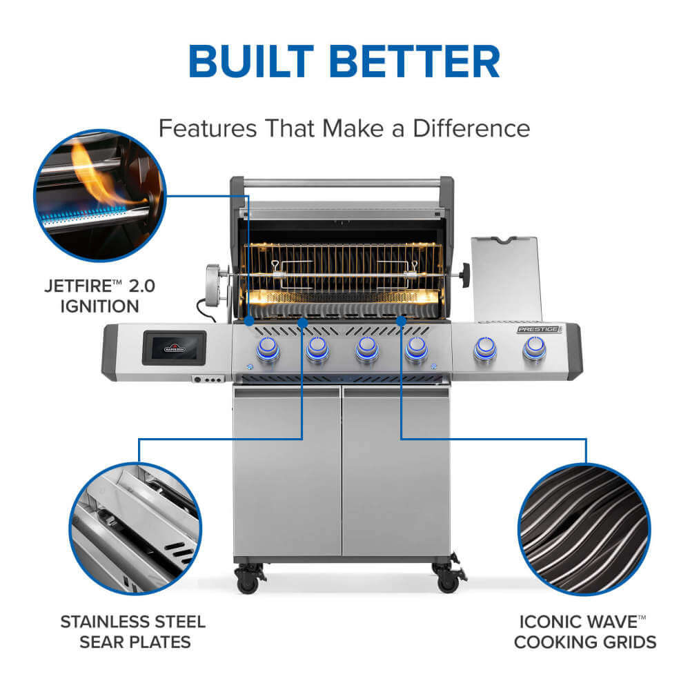 Prestige® PRO 500 Propane Gas Grill with Smart Technology