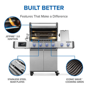 Prestige® PRO 500 Propane Gas Grill with Smart Technology