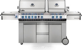 Prestige PRO™ 825 Natural Gas Grill with Power Side Burner and Infrared Rear & Bottom Burners, Stainless Steel