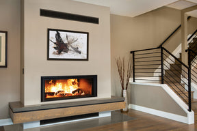 Renaissance: Linear 50" Wood Fireplace