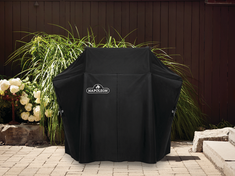 Napoleon Grills Premium Grillabdeckung – Wasserabweisend, UV-beständig, 3 Jahre Garantie