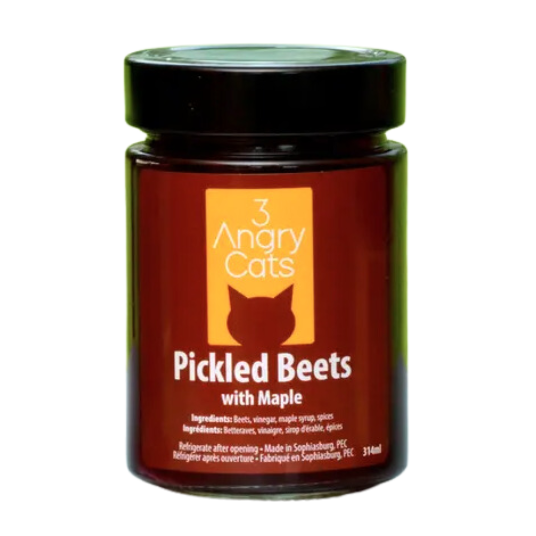 3 Angry Cats -Pickled Beets & Maple