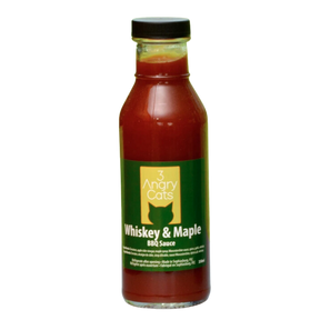 3 Angry Cats- Whiskey Maple BBQ Sauce