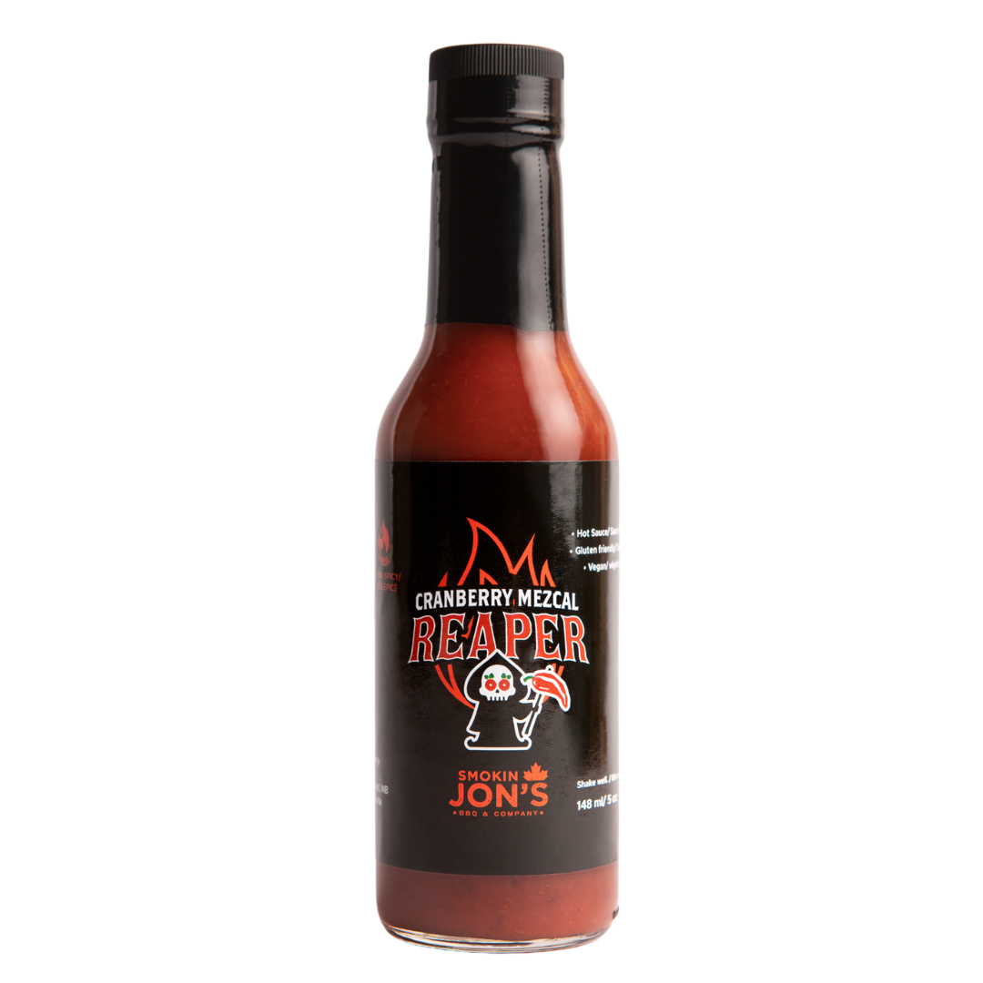 Smokin Jon's Cranberry Mezcal Reaper Hot Sauce