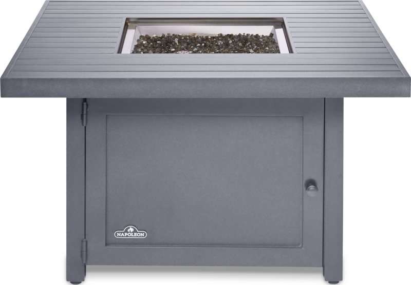 Hampton Patio Flame Table (DEMO'D) - Grey - Square