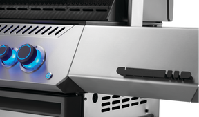 Prestige® 500 Propane Gas Grill with Infrared Side and Rear Burner, Stainless Steel