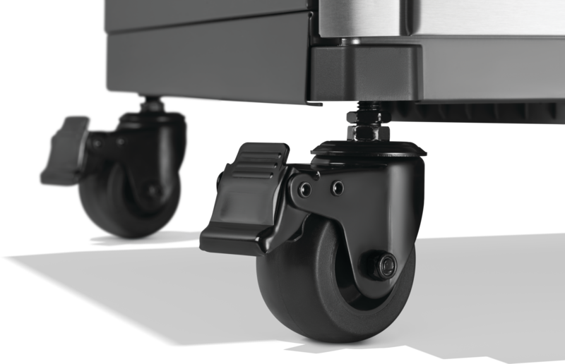 Prestige® 500 Connected, Natural Gas Grill with Infrared Side and Rear Burner, Steel