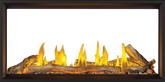 Tall Linear Vector™ 50 See Through Direct Vent Gas Fireplace, Direct Vent Fireplace, Natural Gas, Electronic Ignition
