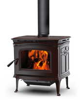 ALDERLEA T4 CLASSIC Small Free Standing Cast Over Steel Wood Stove