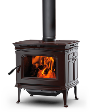 ALDERLEA T4 CLASSIC Small Free Standing Cast Over Steel Wood Stove