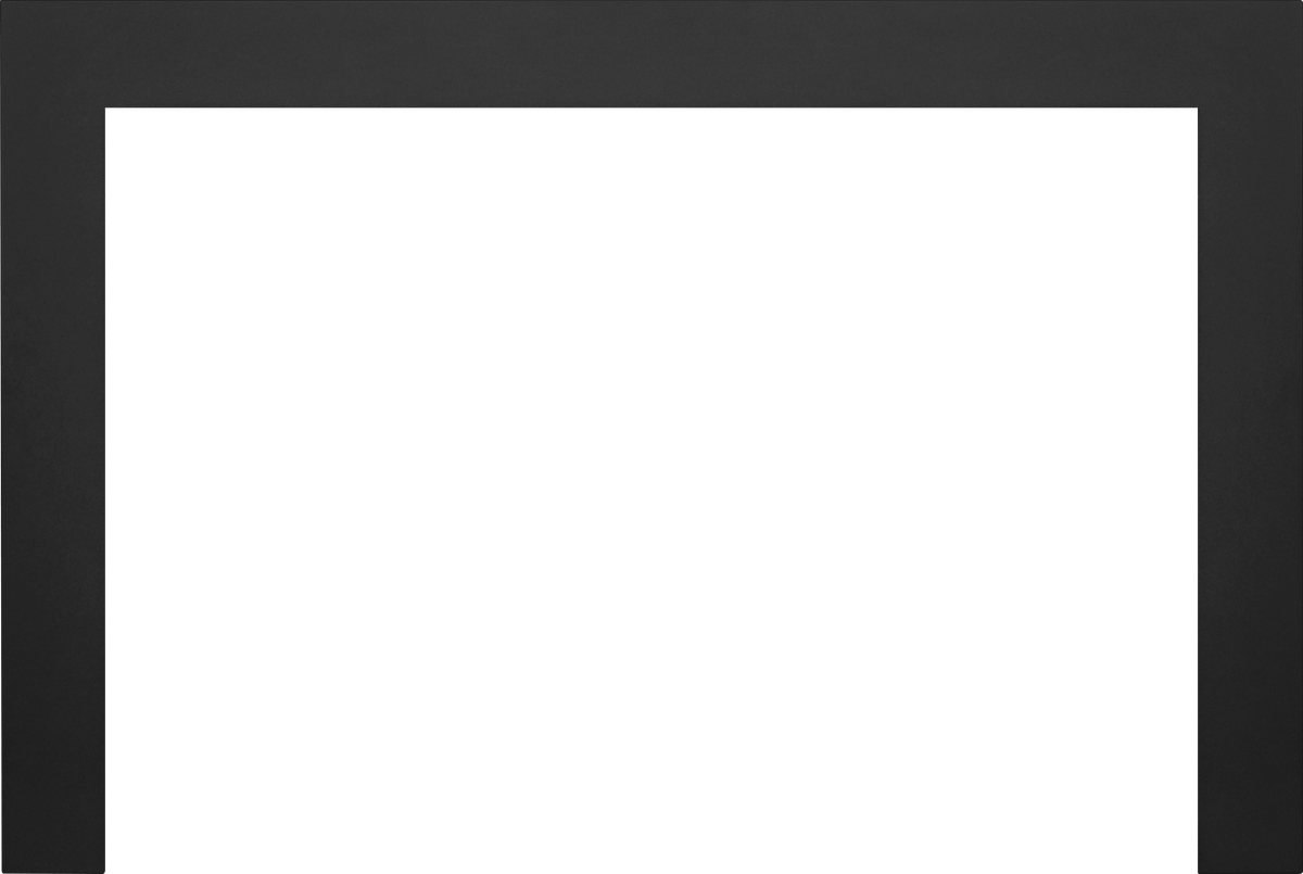 Small 4-Sided Faceplate (for use with 3-Sided Backerplate), Black for Oakville™ 3 Series