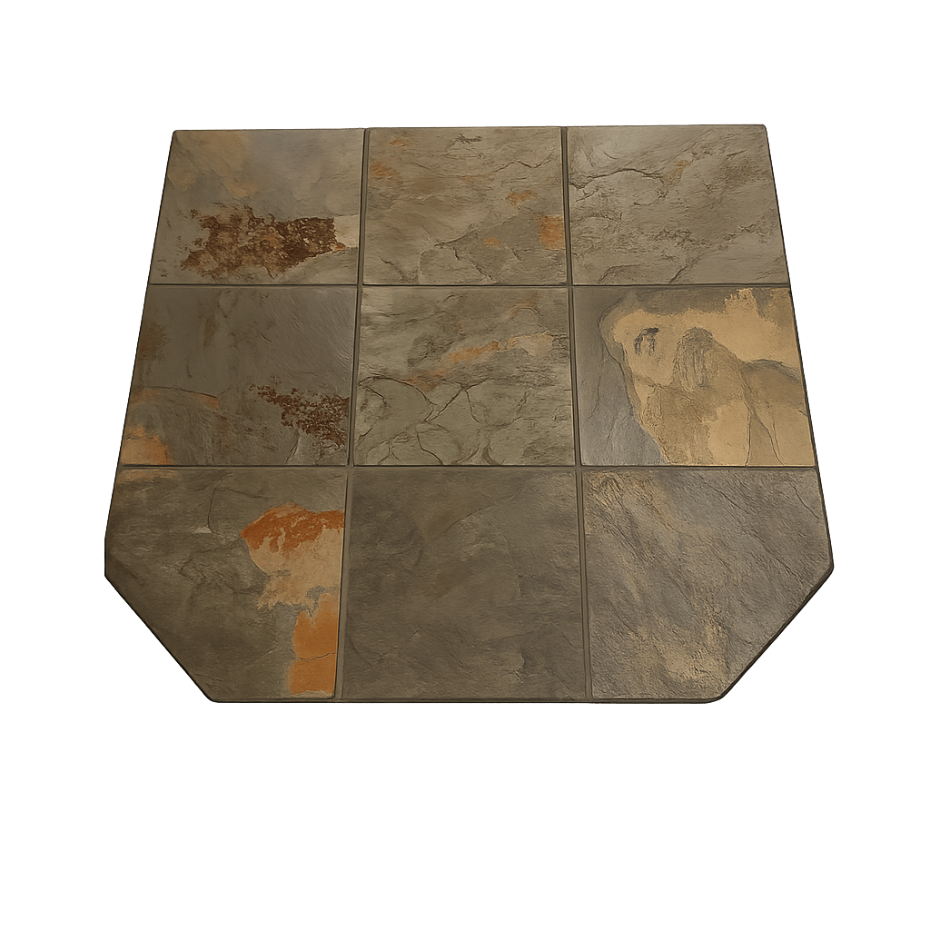 AUTUMN Straight Hearth Pad 36" x 36"