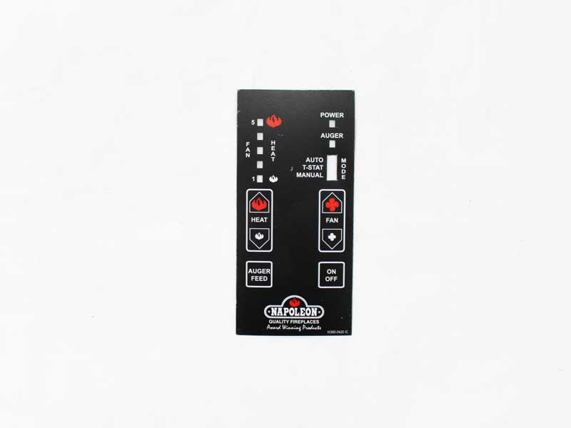 CONTROL PANEL LABEL / ÉTIQUETTE POUR PANNEAU DE CONTRÔLE