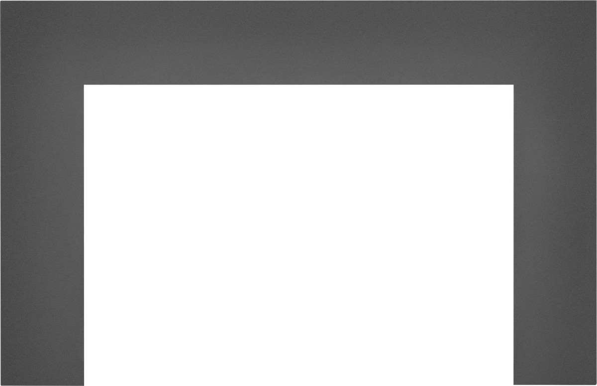 Large 3-Sided Faceplate (for use with 3-Sided Backerplate), Gun Metal for Oakville™ 3 Series