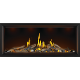 Tall Vector™ 62 with Luminous Logs, Direct Vent Fireplace, Natural Gas, Electronic Ignition