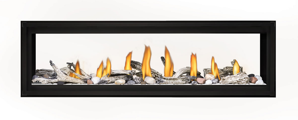 Luxuria™ 62 See Through Direct Vent Fireplace, Natural Gas, Electronic Ignition