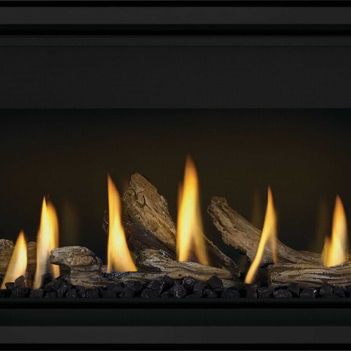 ハル Ascent™ Linear Premium 56 Direct Vent Fireplace, Natural Gas, Electron