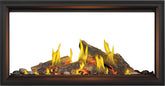 Tall Linear Vector™ 50 See Through with Luminous Logs, Direct Vent Fireplace, Natural Gas, Electronic Ignition