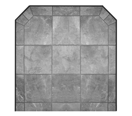 Stone Series Hearth Pad-Canyon