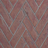 Decorative Brick Panels Old Town Red™ Herringbone for Ascent™ X 70