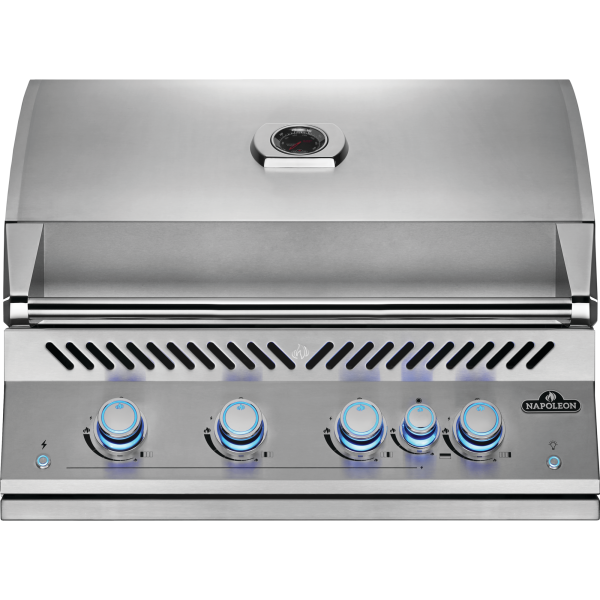 Built-In 700 Series 32" with Infrared Rear Burner Propane, Stainless Steel