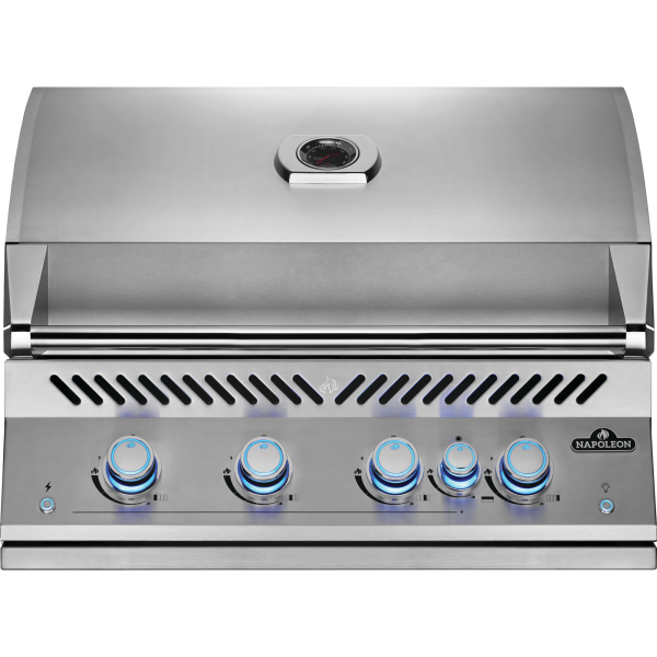 Built-In 700 Series 32" with Infrared Rear Burner Natural Gas, Stainless Steel