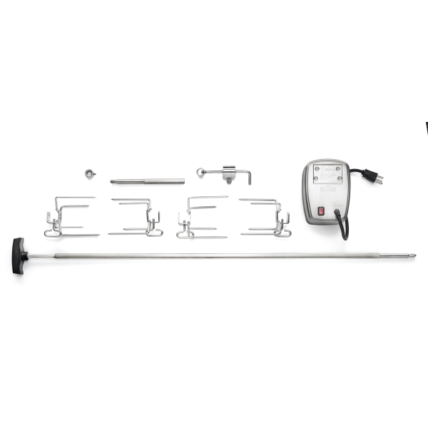 Commercial Grade Rotisserie Kit for Charcoal PRO Grill (PRO605CSS)