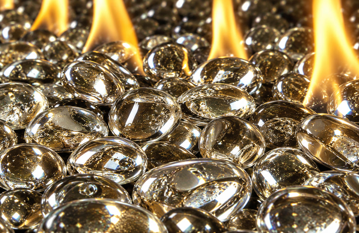 Media - Glass Beads: Topaz