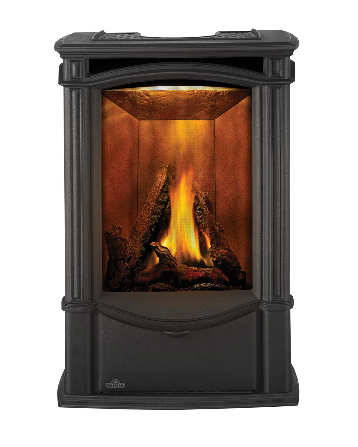 Castlemore™ Direct Vent Stove, Natural Gas, Electronic Ignition - Black