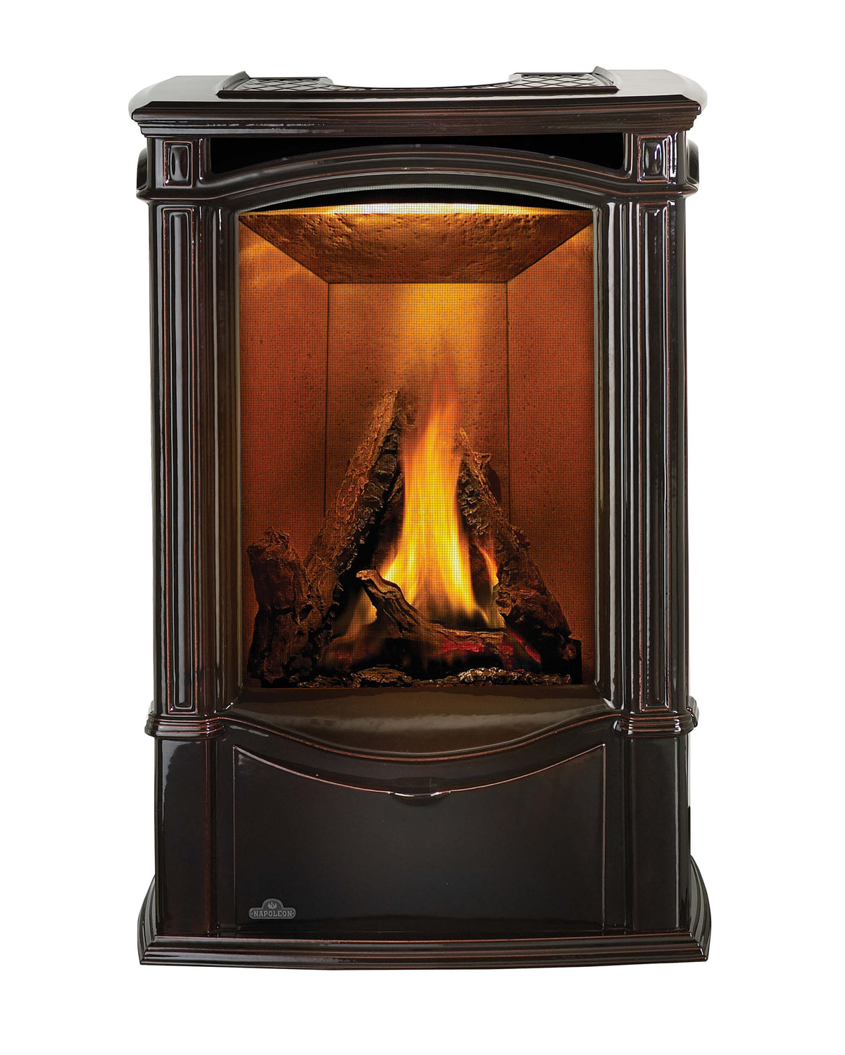 Castlemore™ Direct Vent Stove, Natural Gas, Electronic Ignition - Majolica Brown