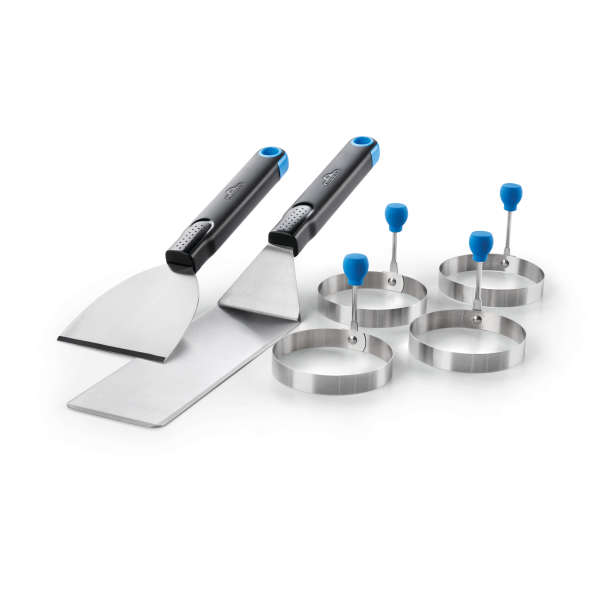 Breakfast Toolset with 4 Egg Rings