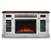 The Charlotte Electric Fireplace Media Console