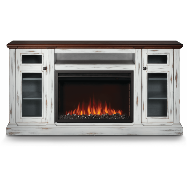 The Charlotte Electric Fireplace Media Console