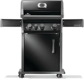 Rogue® 425 Natural Gas Grill with Range Side Burner, Black