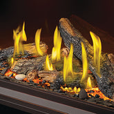 Oak Luminous Log Kit with Premium Burner for Tall Linear Vector™ 62L