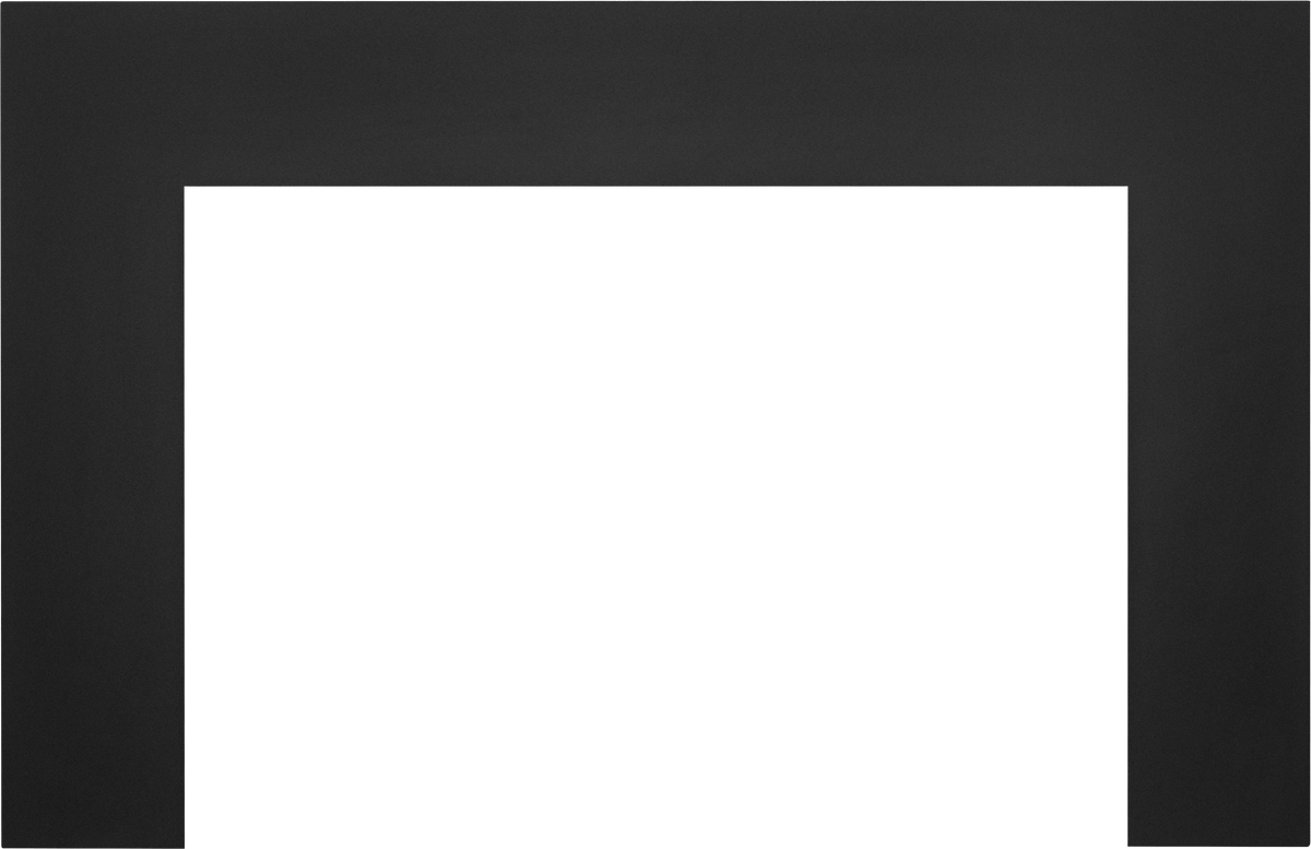 Large 3-Sided Faceplate (for use with 3-Sided Backerplate), Black for Oakville™ 3 Series