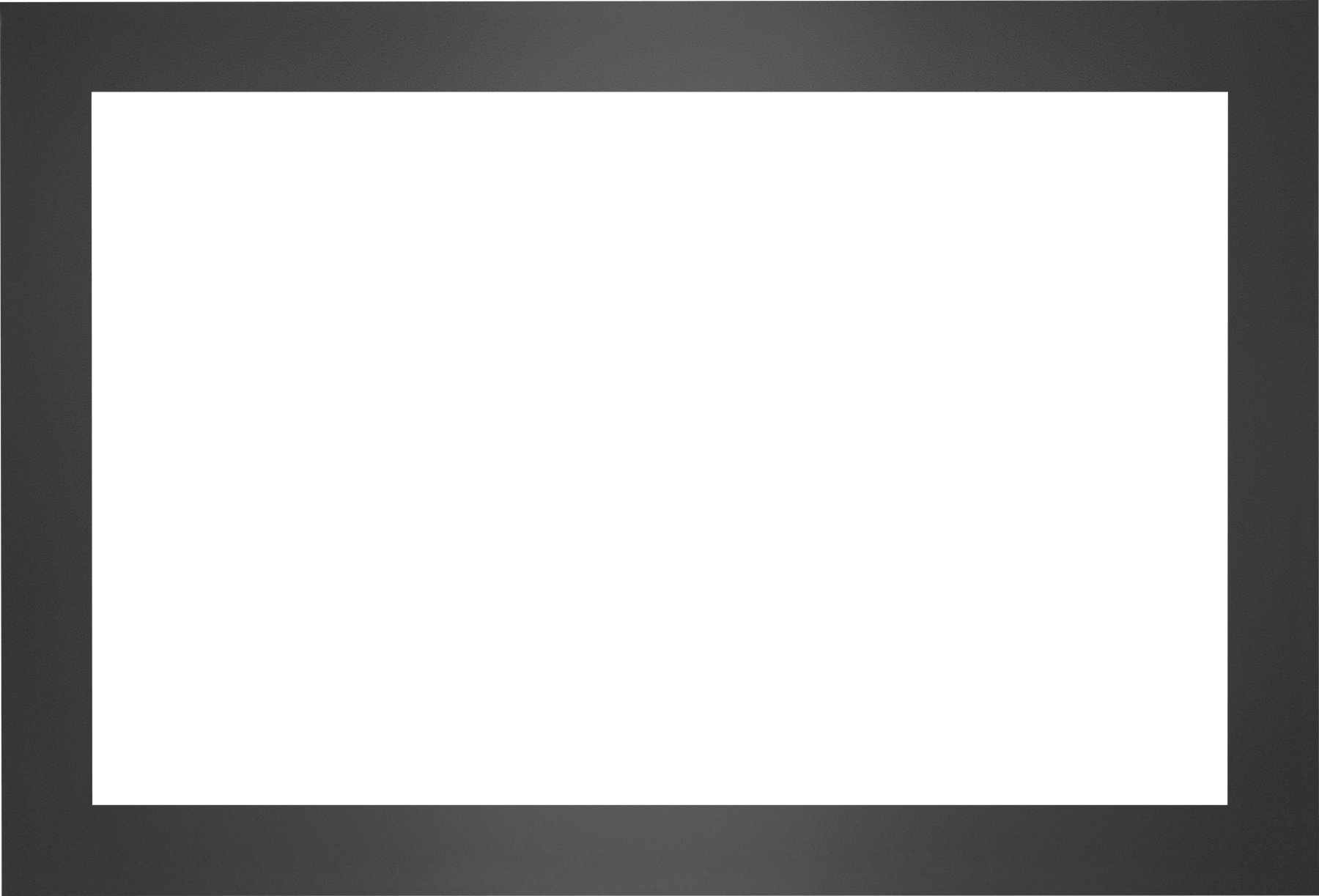 Small 4-Sided Faceplate (for use with 3-Sided Backerplate), Charcoal for Oakville™ X4